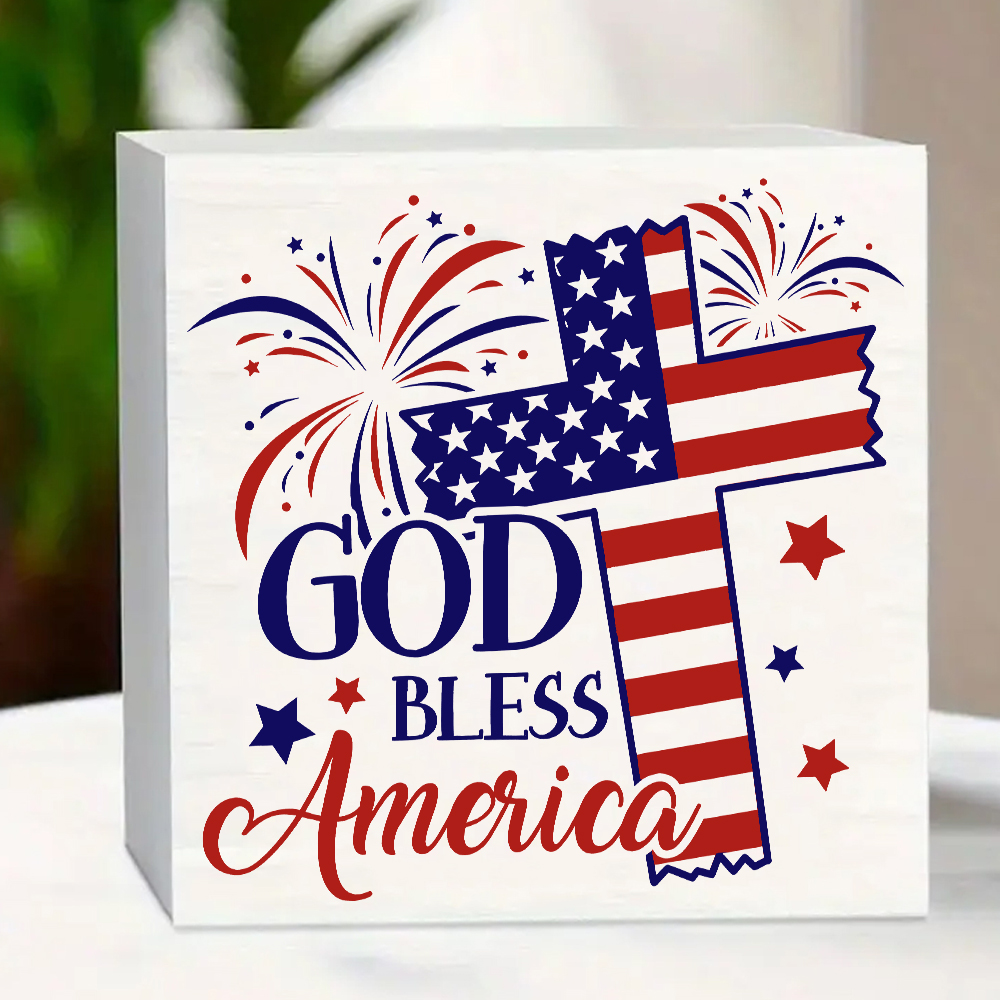 One Independence Day God Bless - Art And Craft Independence Day ulasan dan harga