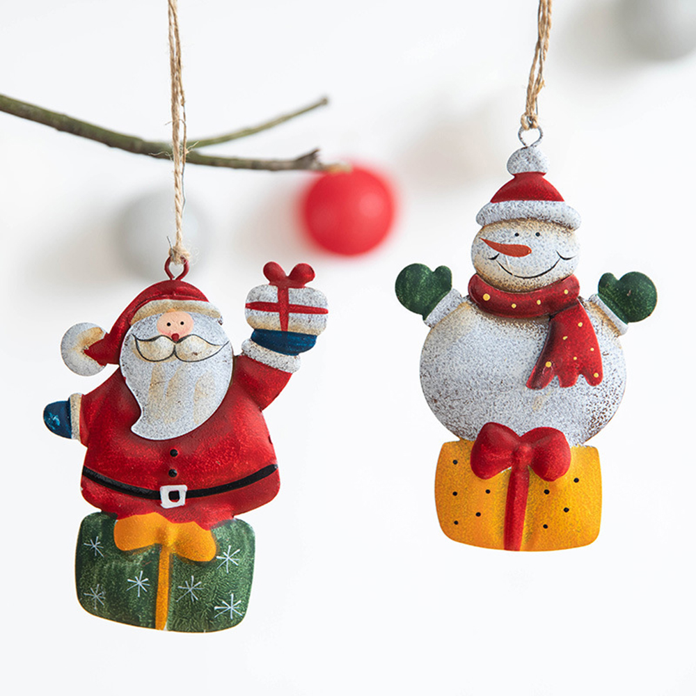Iron Art Craft Home Decor Sant - Art And Craft Xmas Tree ulasan dan harga