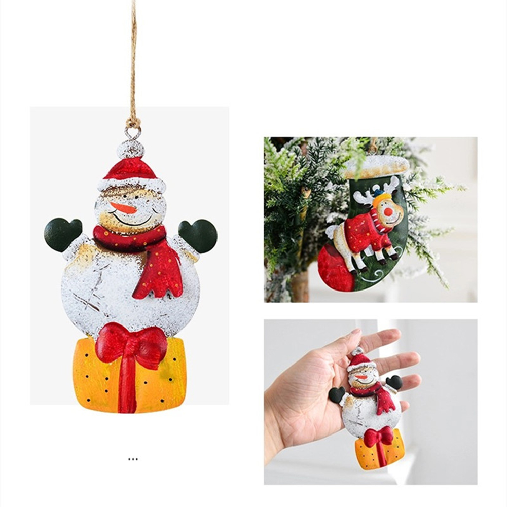 Iron Art Craft Home Decor Sant - Art And Craft Xmas Tree ulasan dan harga