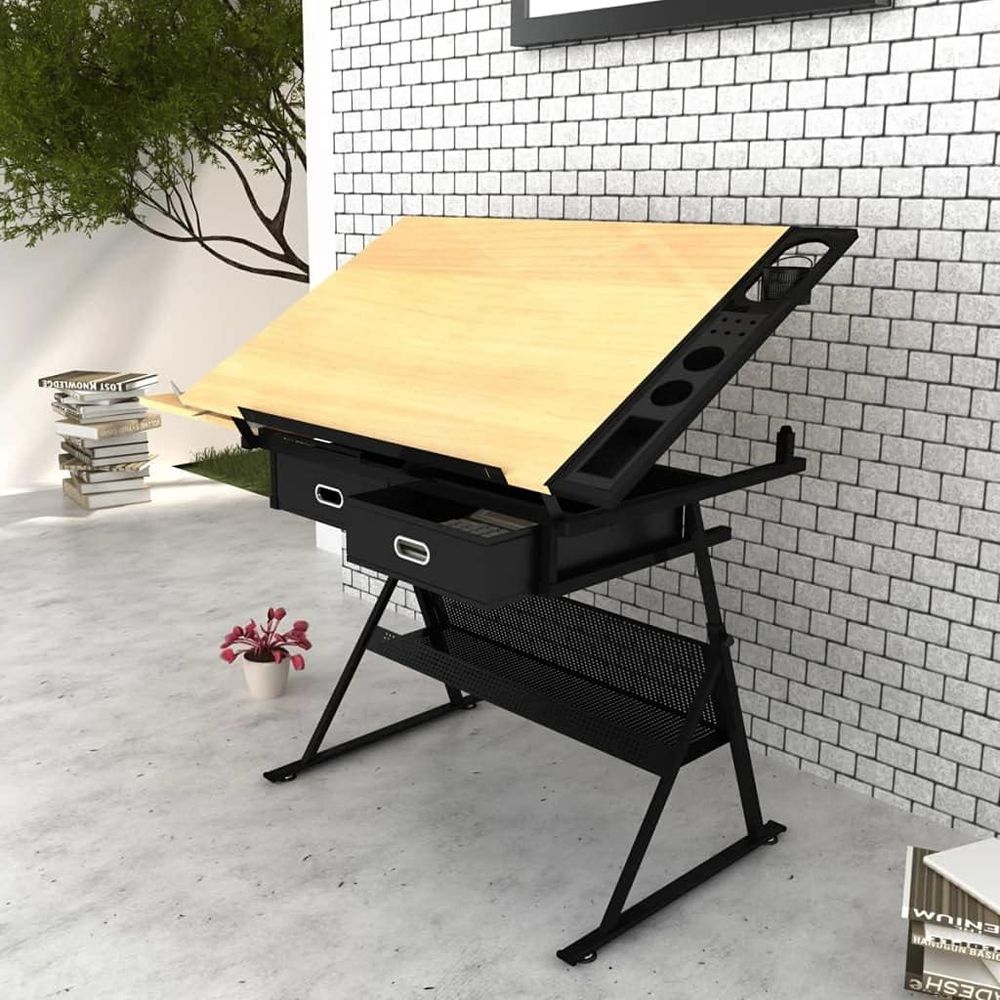 Adjustable Height Drafting Tab - Art & Craft Zone ulasan dan harga