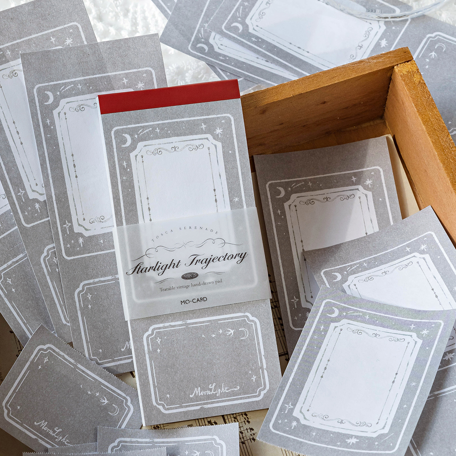 50Pcs Minimalist style framewo - Art Craft Journals ulasan dan harga
