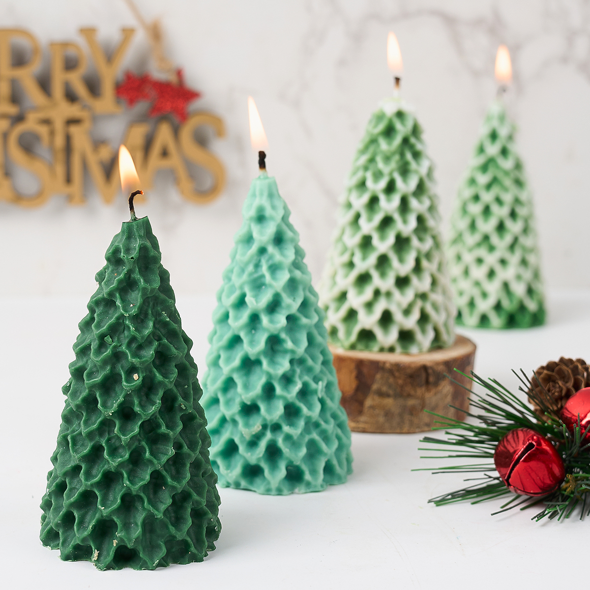 3D Christmas Tree Silicone Can - Art And Craft Xmas Tree ulasan dan harga