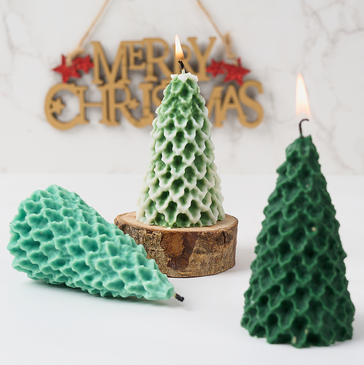 3D Christmas Tree Silicone Can - Art And Craft Xmas Tree ulasan dan harga