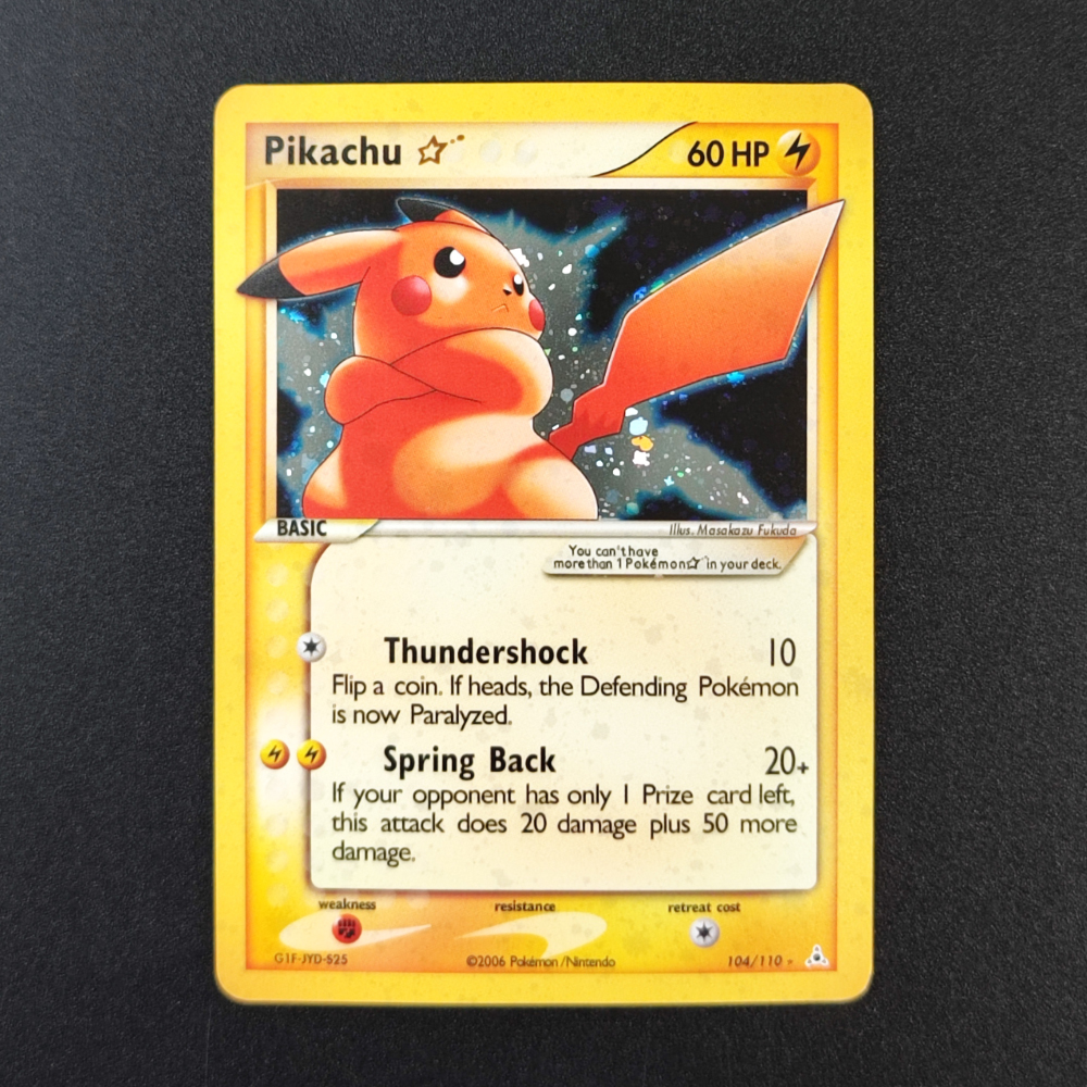 Diy Pokemon Card Gold Star Pik - Origami Paper Set ulasan dan harga
