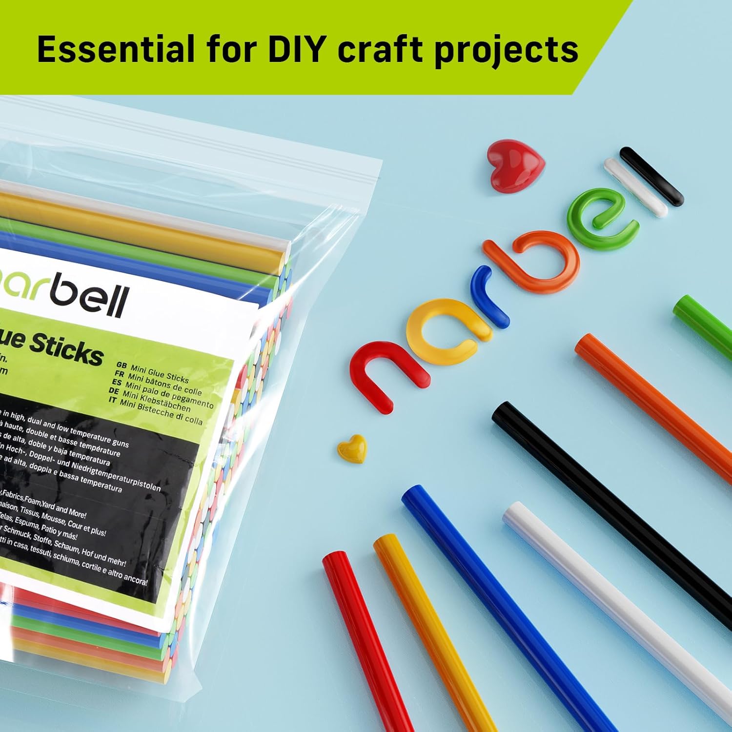 Mini Hot Glue Sticks 100 Pcs,  - School Of Art X Craft ulasan dan harga