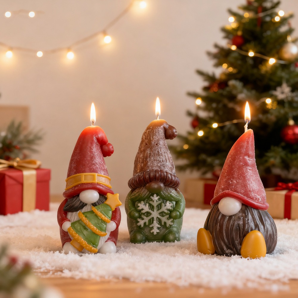 Christmas Dwarfs Silicone Cand - Art And Craft Xmas Tree ulasan dan harga