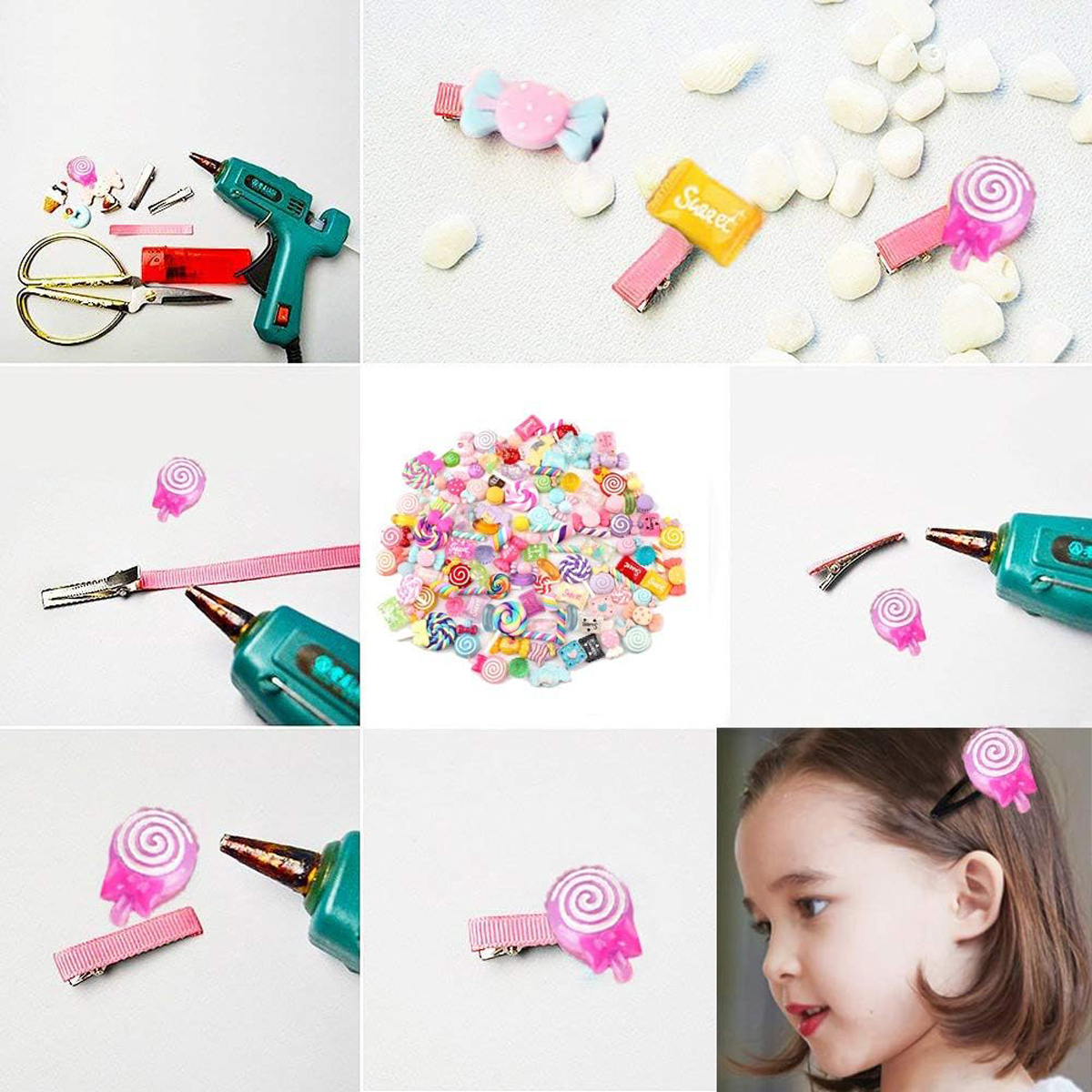 30pcs Random Candy Slime Charm - Art Craft Items ulasan dan harga