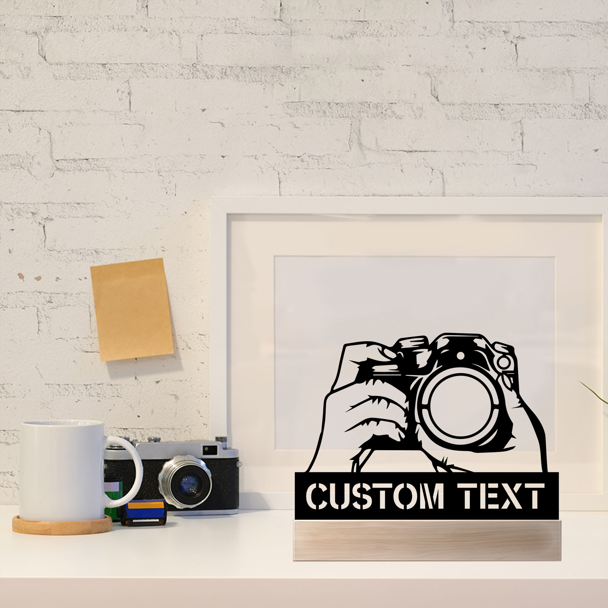 1pc Simple Camera Customizable - Letter S Art Craft ulasan dan harga