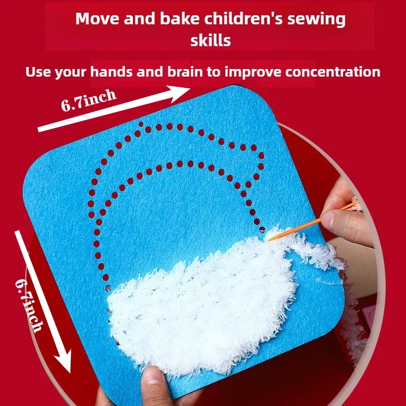 Preschool DIY Felt Art Set Edu - Art Craft Ideas For Kids ulasan dan harga