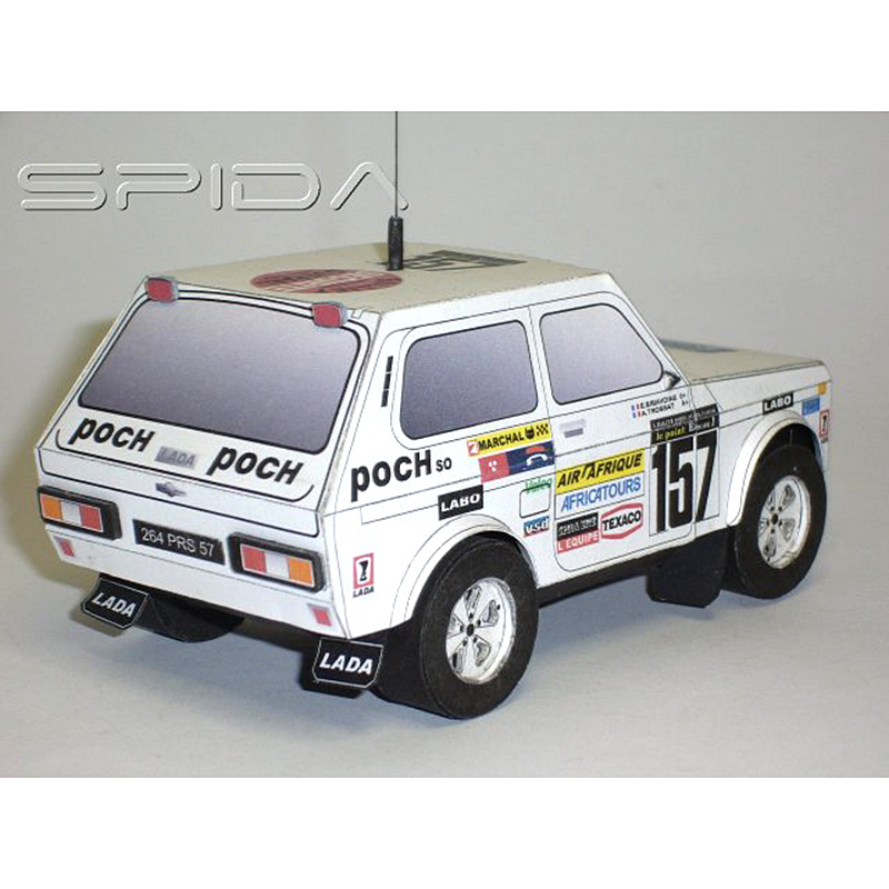Lada Niva 1983 4x4 1:32 Dakar  - Art Craft Center ulasan dan harga