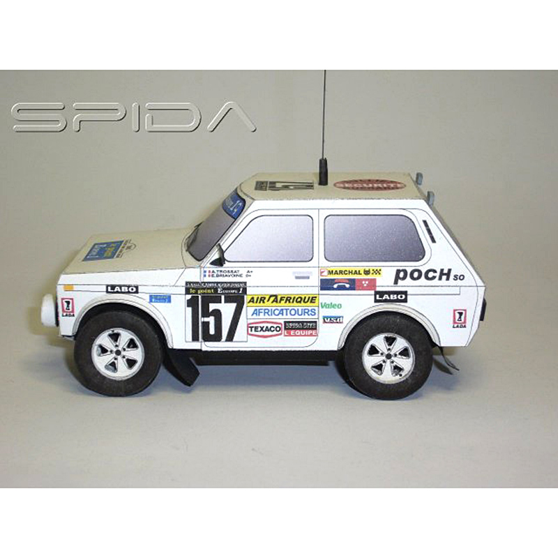 Lada Niva 1983 4x4 1:32 Dakar  - Art Craft Center ulasan dan harga