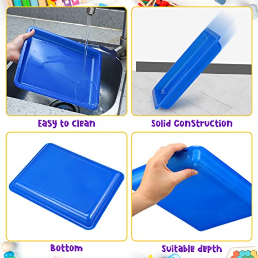 24 Pcs Plastic Art Trays 11 x  - School Of Art X Craft ulasan dan harga
