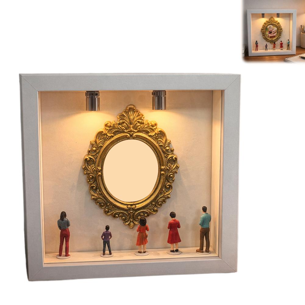 DIY Mini Museum Silhouette Box - Art Craft Mother'S Day ulasan dan harga