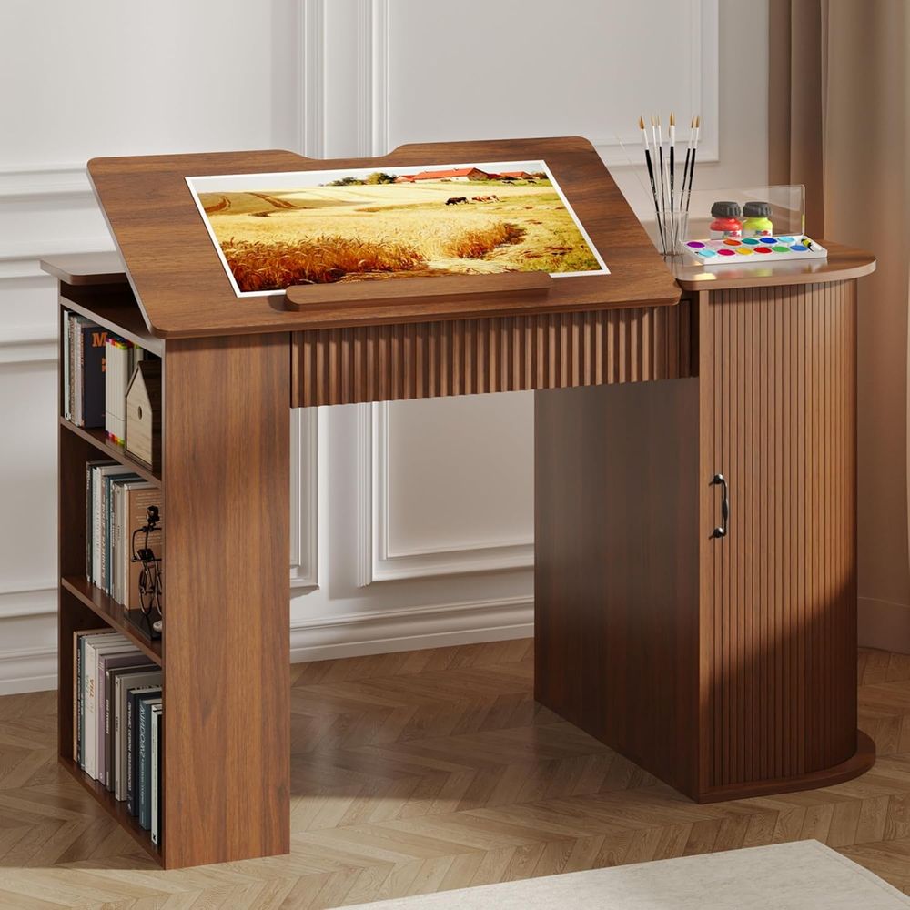 Storage Cabinet Desk with Shel - Art & Craft Zone ulasan dan harga