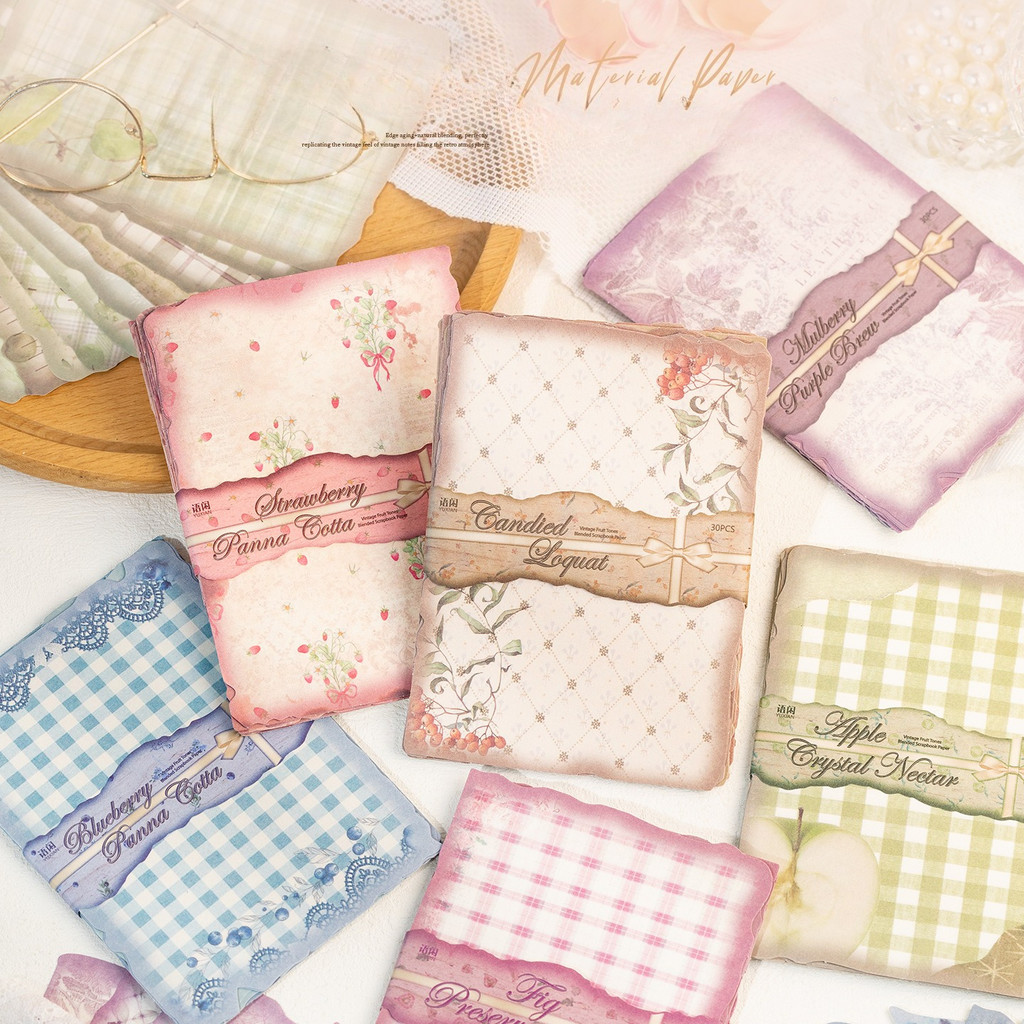 Journamm 30sheets Scrapbook Pa - Art Craft Journals ulasan dan harga