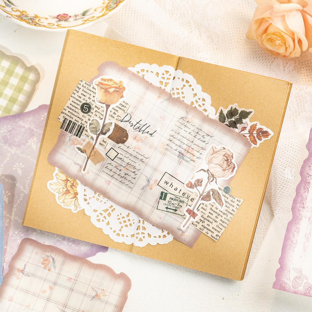 Journamm 30sheets Scrapbook Pa - Art Craft Journals ulasan dan harga