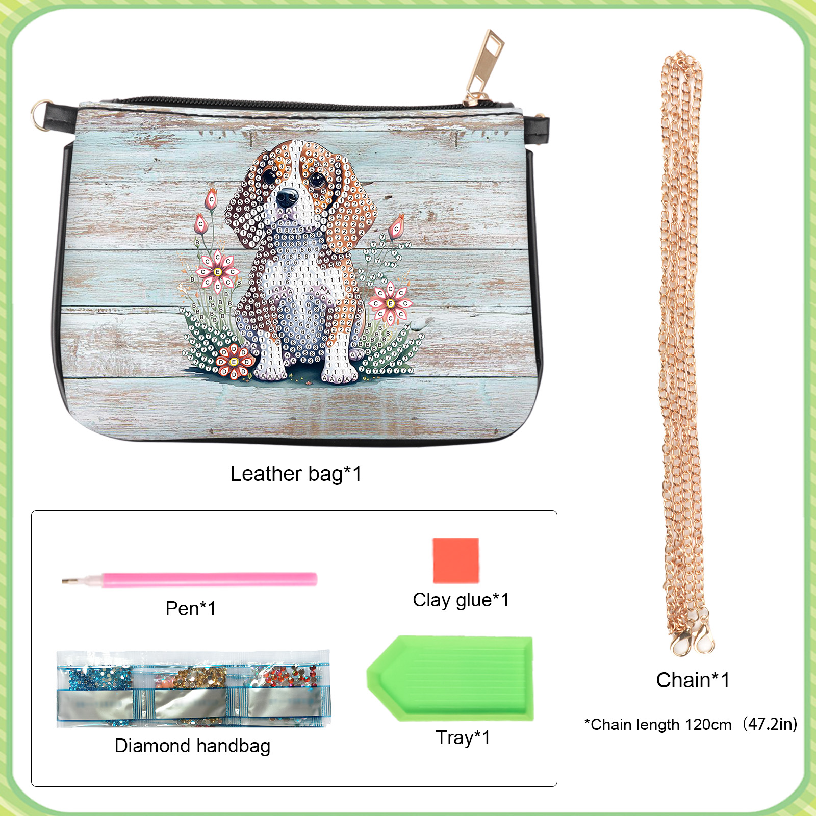 Diamond Art Painting bag Kits  - Art Craft Bag ulasan dan harga