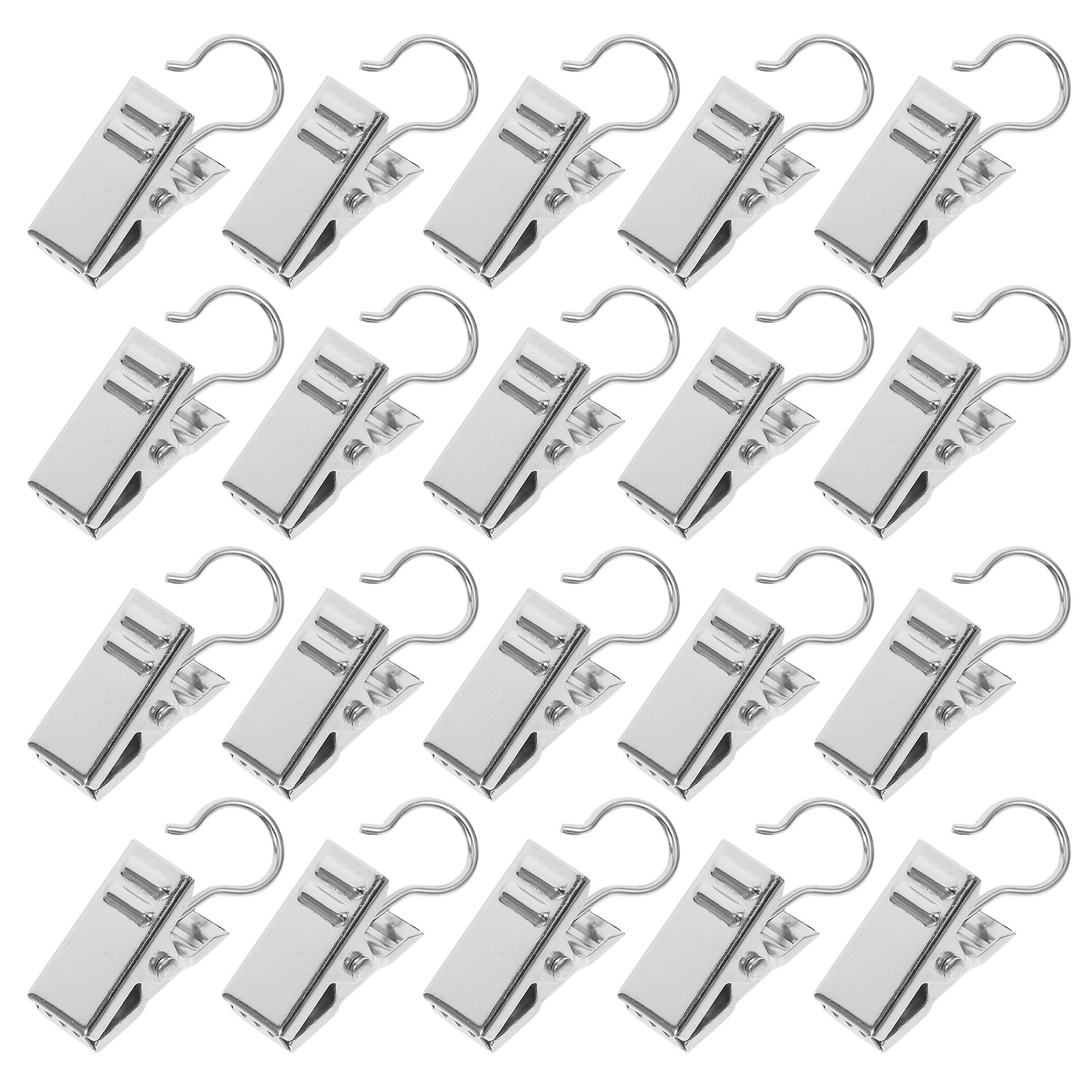 100Pcs Curtain Clip Hooks Stro - Art And Craft Photos ulasan dan harga