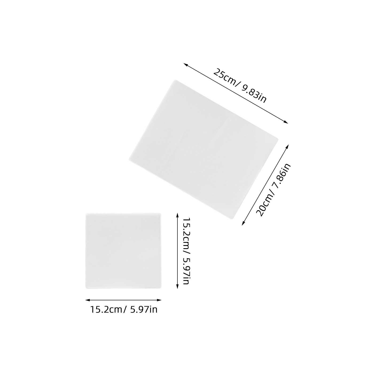 2Pcs Gel Printing Plates Set T - Art Craft Journals ulasan dan harga
