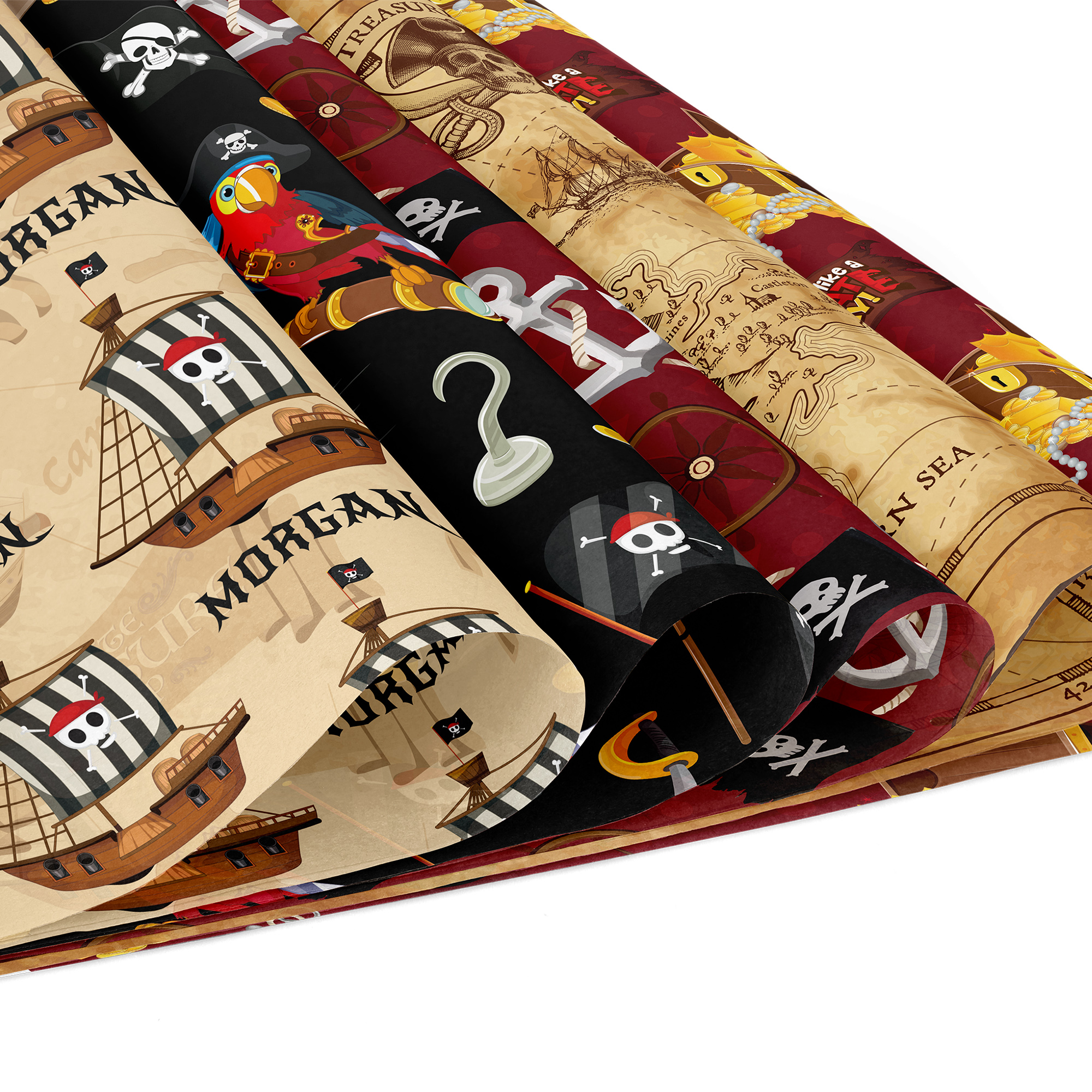 24pcs European Pirate Theme DI - Art And Craft Photos ulasan dan harga