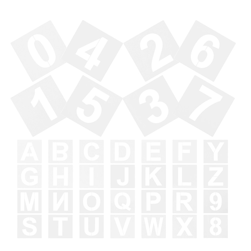 72Pcs Plastic Alphabet Number  - Letter S Art Craft ulasan dan harga
