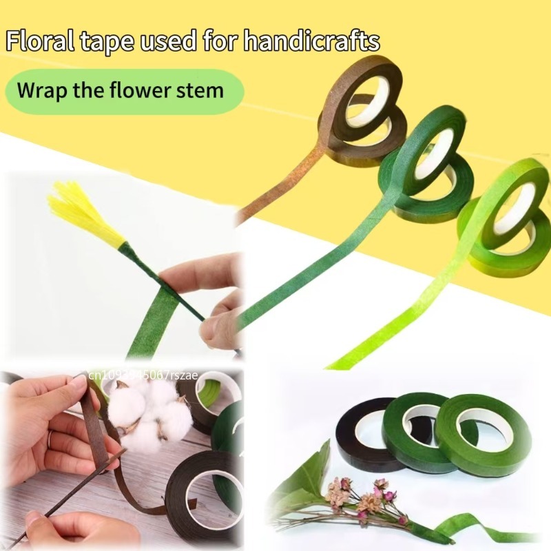 Floriculture Tapes Green Tape  - Art Craft Items ulasan dan harga