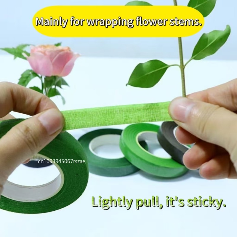 Floriculture Tapes Green Tape  - Art Craft Items ulasan dan harga
