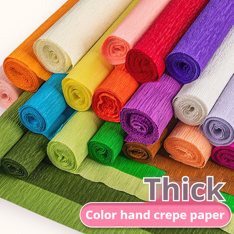 1Roll Crepe Paper 50x250cm Col - Art Craft Items ulasan dan harga