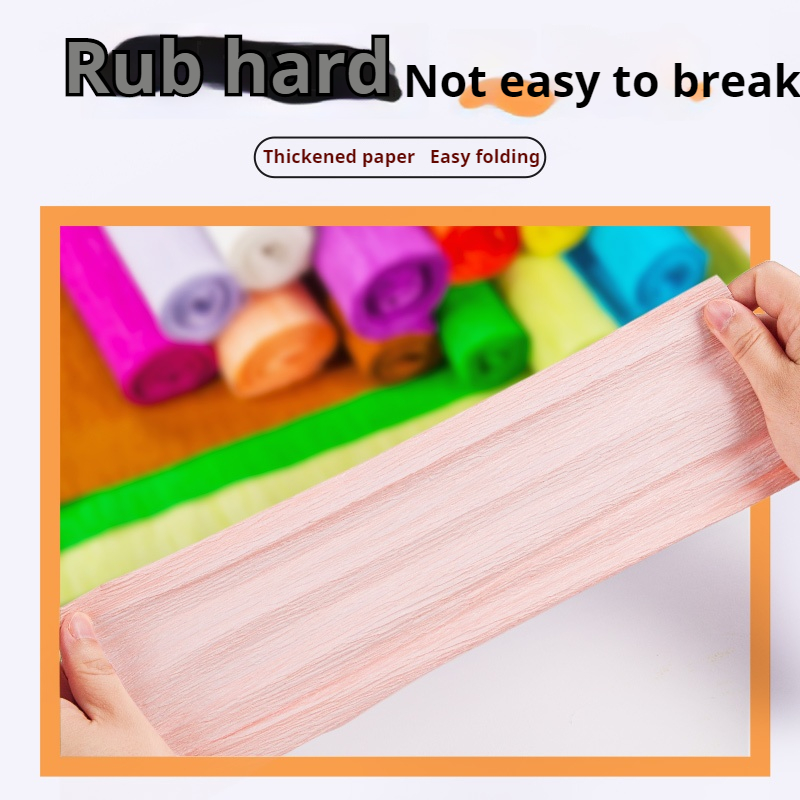 1Roll Crepe Paper 50x250cm Col - Art Craft Items ulasan dan harga