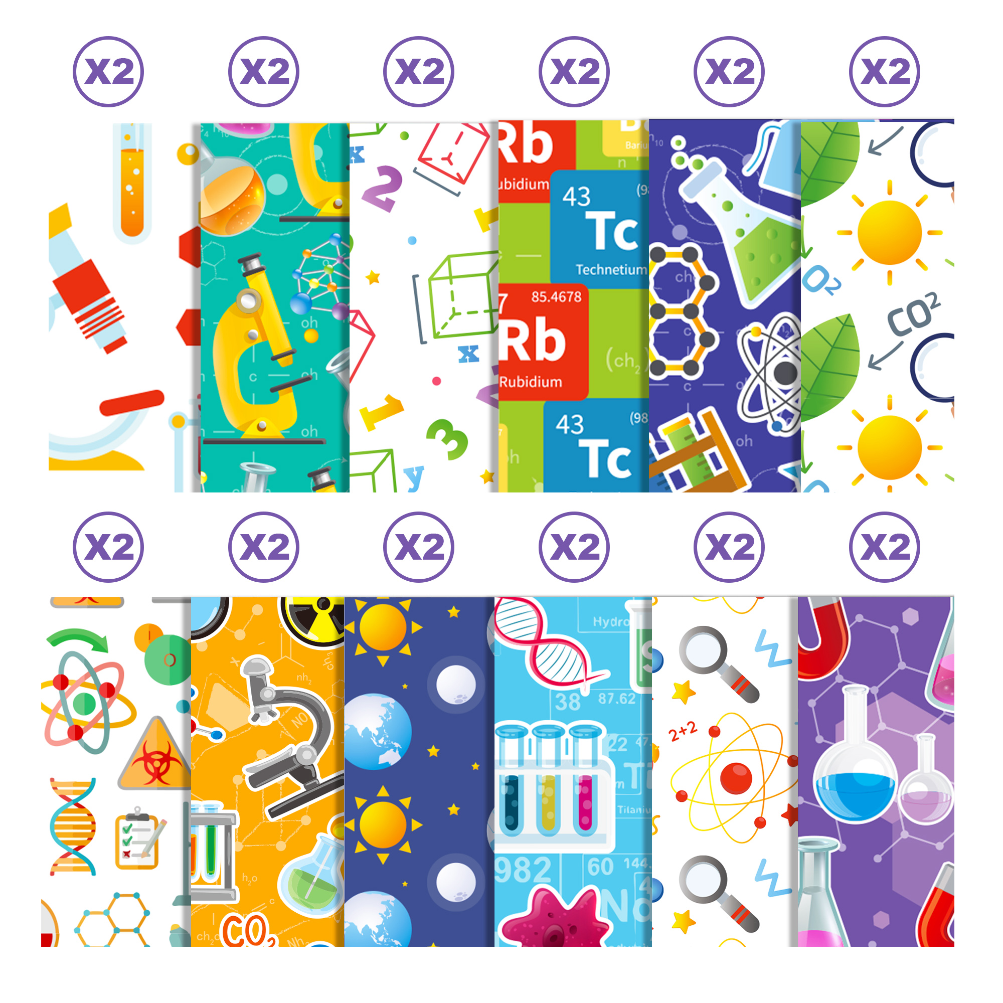 24pcs Science Scientist Scrapb - Art And Craft Photos ulasan dan harga