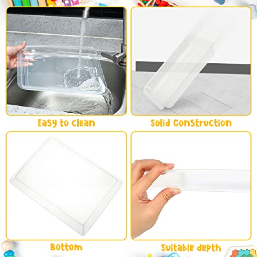 24 Pcs Plastic Art Trays 11 x  - School Of Art X Craft ulasan dan harga