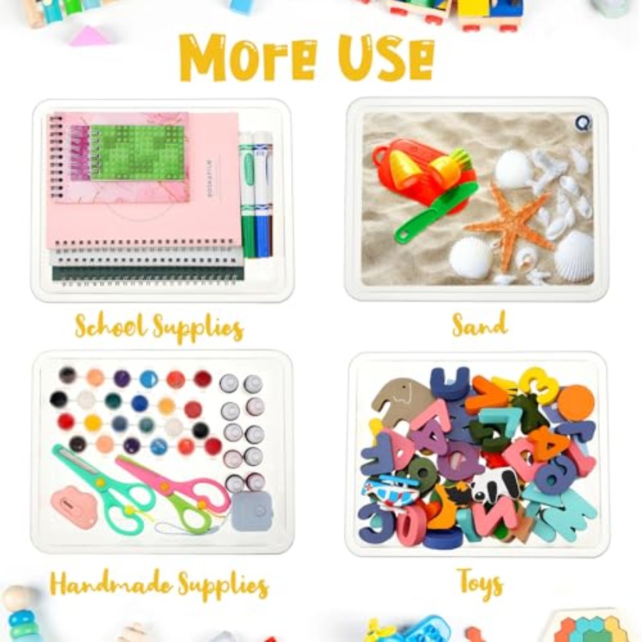 24 Pcs Plastic Art Trays 11 x  - School Of Art X Craft ulasan dan harga