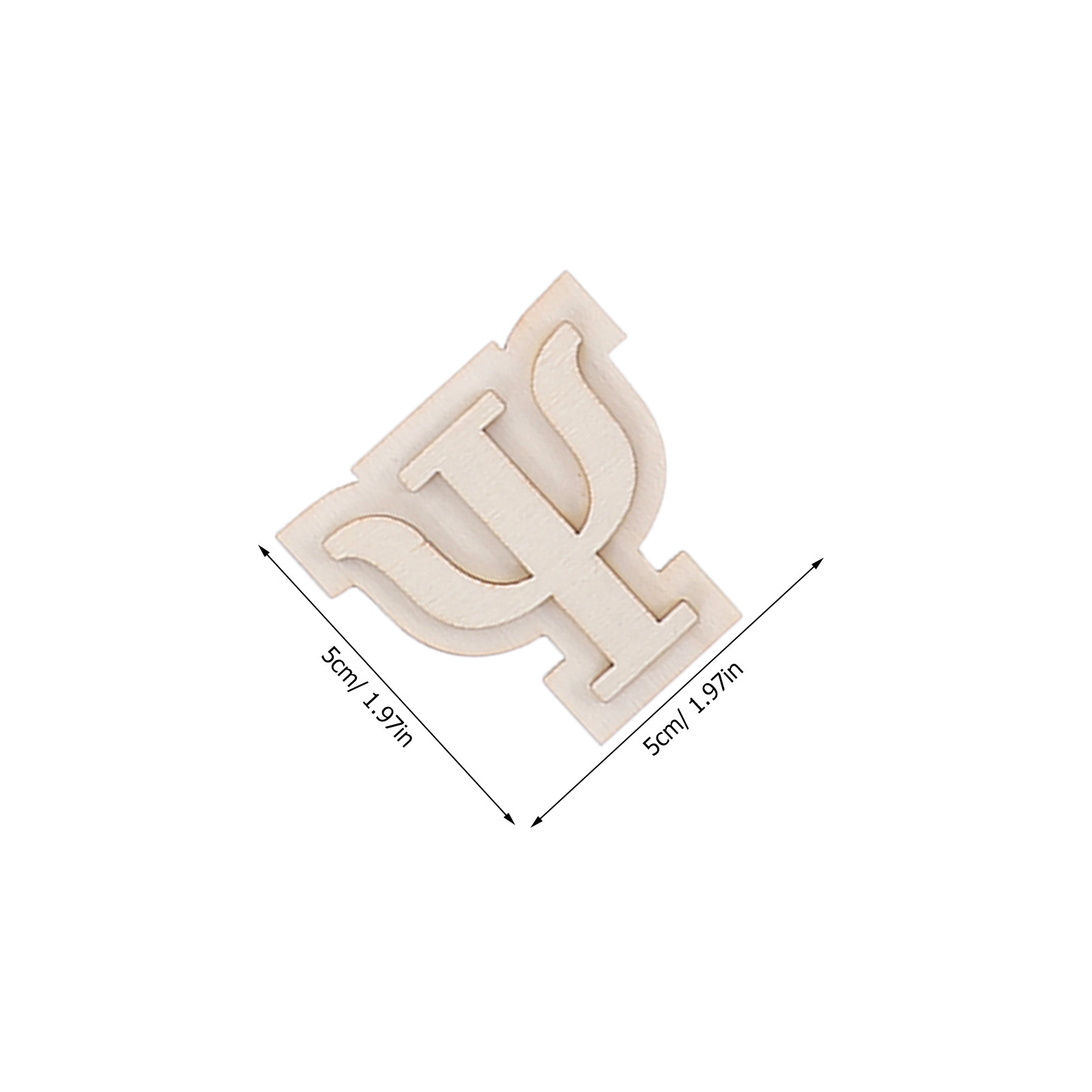 24Pcs Greek Alphabet Letters D - Letter S Art Craft ulasan dan harga