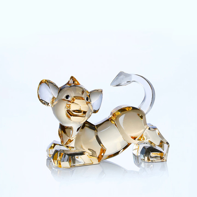 Small Lion Sculpture Ornament, - Art Craft Lion ulasan dan harga