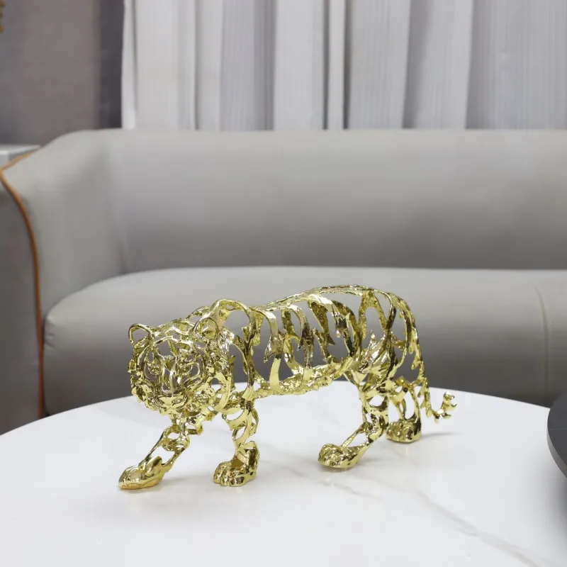 Metal Crafts Artificial Animal - Art Craft Lion ulasan dan harga