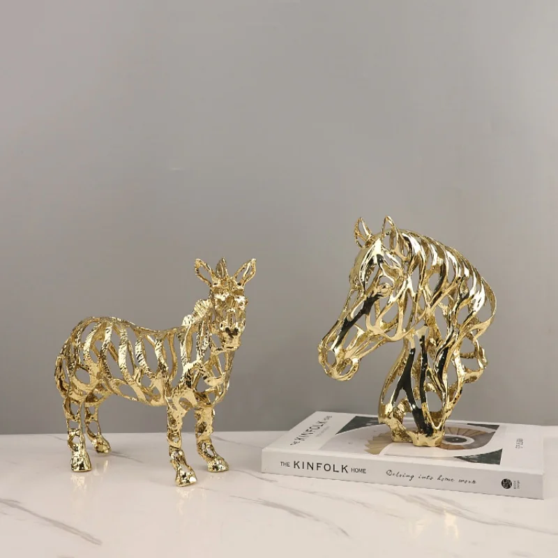 Metal Crafts Artificial Animal - Art Craft Lion ulasan dan harga