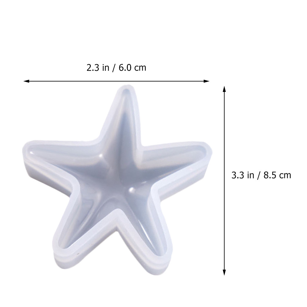 2Pcs Ocean Sea Star Silicone M - Art Craft Ideas Easy ulasan dan harga