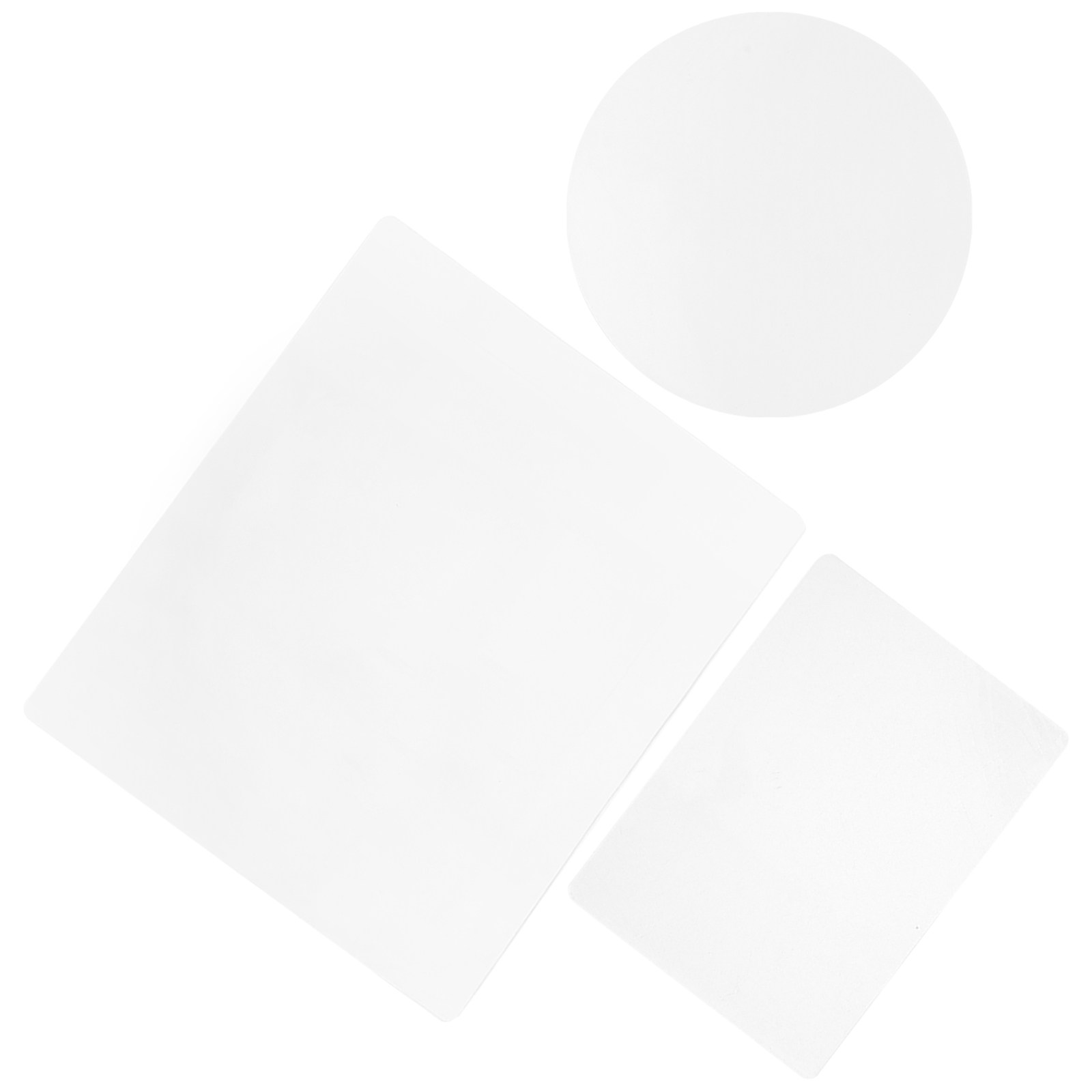 3Pcs Transparent Gel Plate for - Art Craft Journals ulasan dan harga