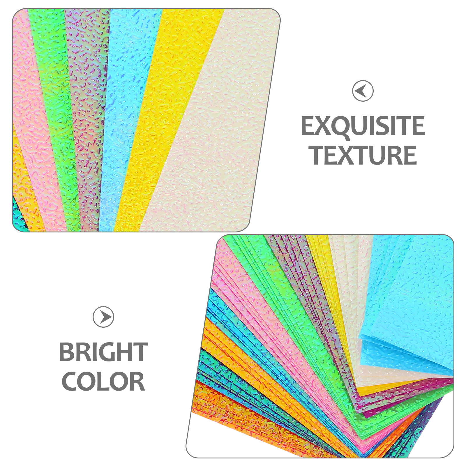 50Pcs Shimmering Iridescent Pa - Art Craft Bag ulasan dan harga