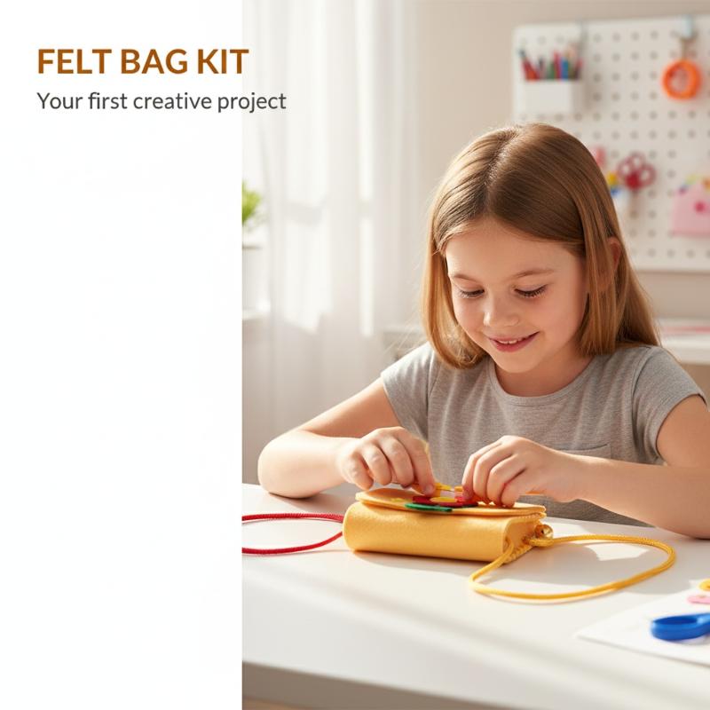 Children Felt Bag Making Kit D - Art Craft Bag ulasan dan harga