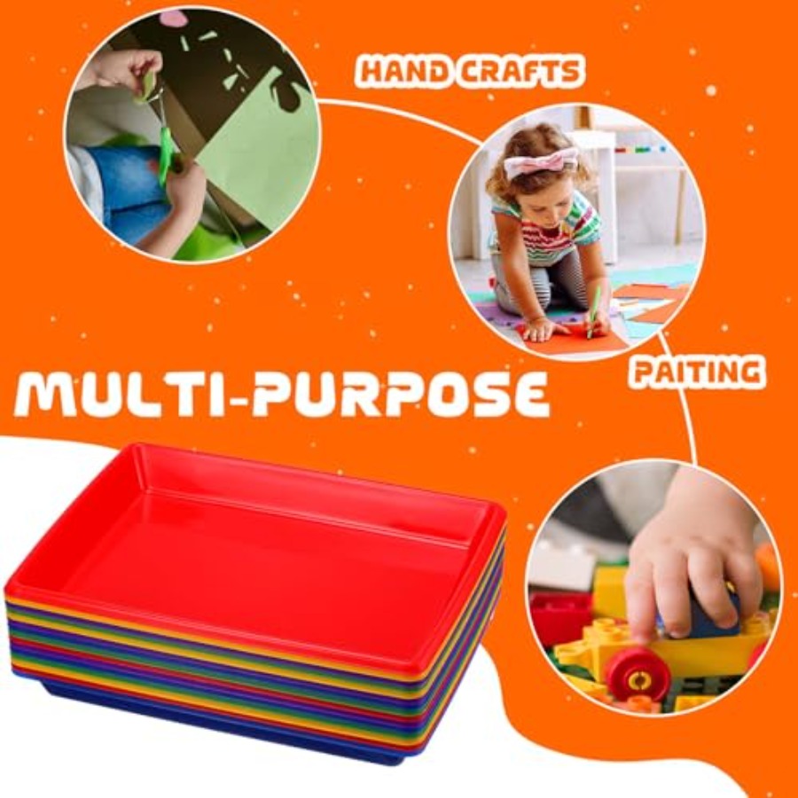 15 Pcs Activity Plastic Art Tr - School Of Art X Craft ulasan dan harga