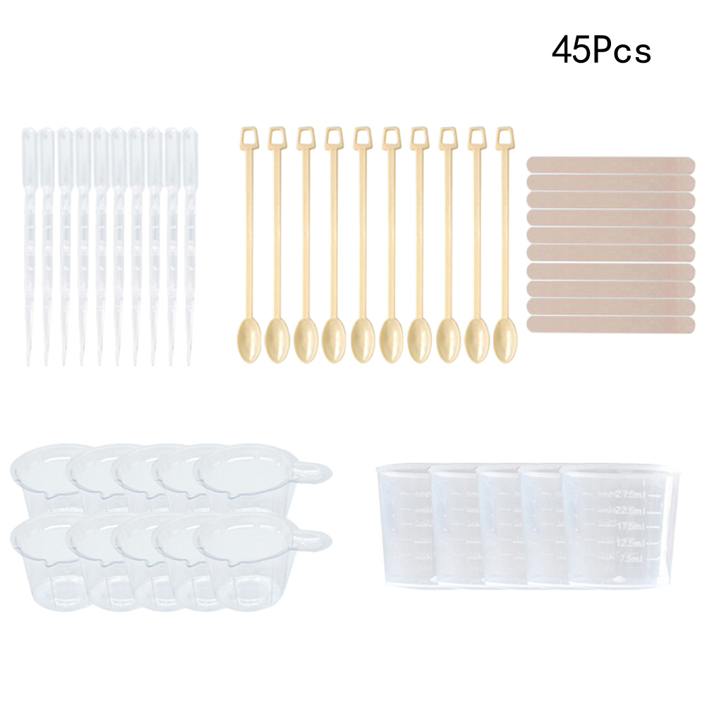 45pcs /Set Resin Craft Kit Tra - Art Craft Idea ulasan dan harga