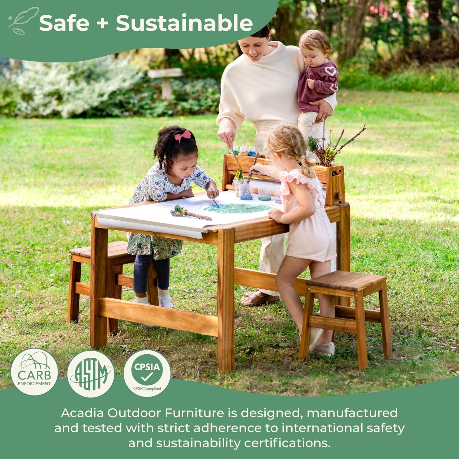 Acadia Outdoor Art Table and S - School Of Art X Craft ulasan dan harga