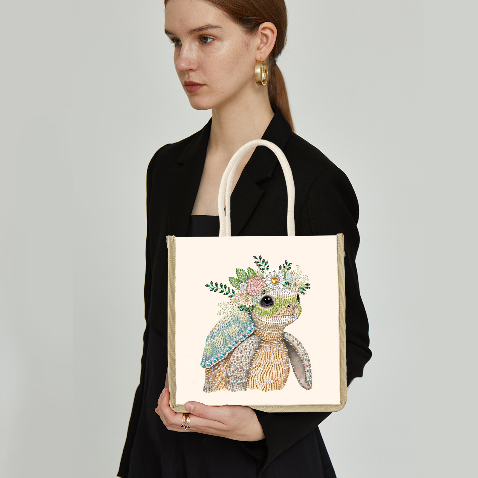 Diamond Art Painting Handbag K - Art Craft Bag ulasan dan harga