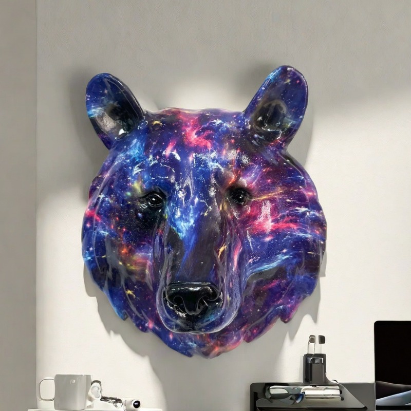 Vintage Style Resin Animal Wal - Art Craft Lion ulasan dan harga