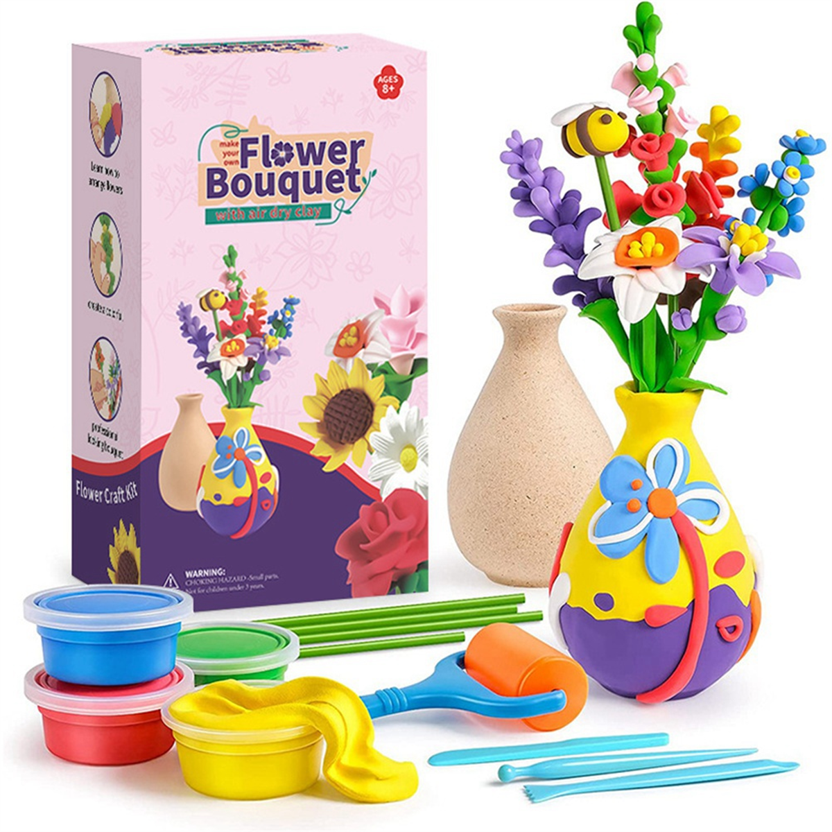 CYL-Flower Craft Kit for Kid C - Art Craft Mother'S Day ulasan dan harga