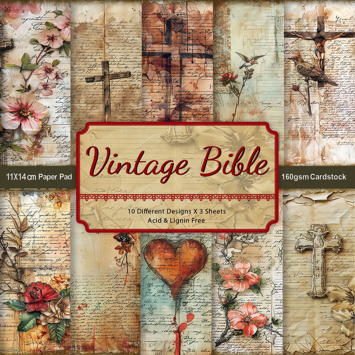 30pcs Bible Decorative Scrapbo - Art Craft Journals ulasan dan harga