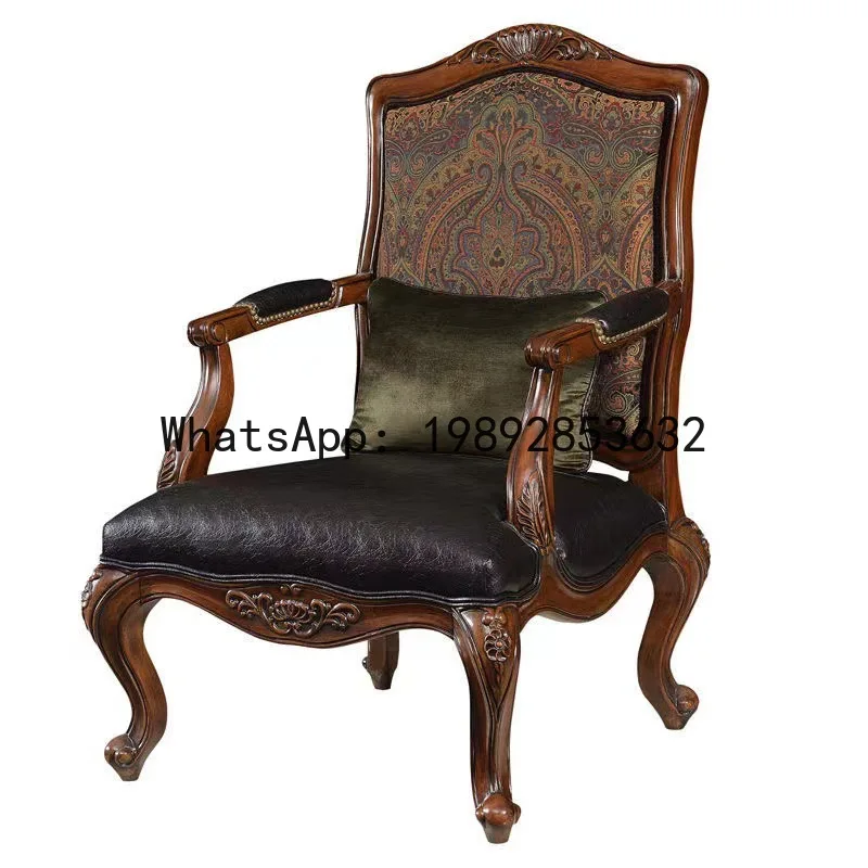 H5.15  all-solid wood sofa lea - Art & Craft Zone ulasan dan harga