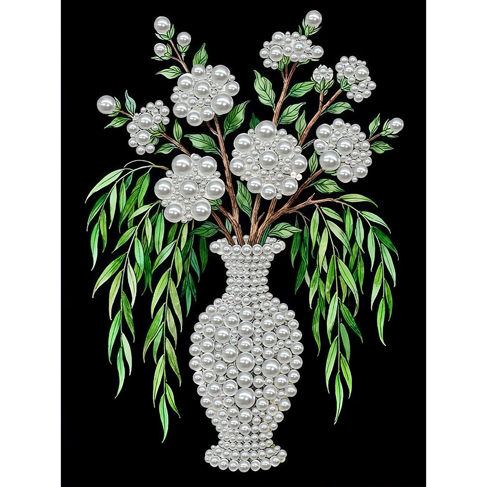 DIY Pearl Diamond Dots Paintin - Art Craft Idea ulasan dan harga