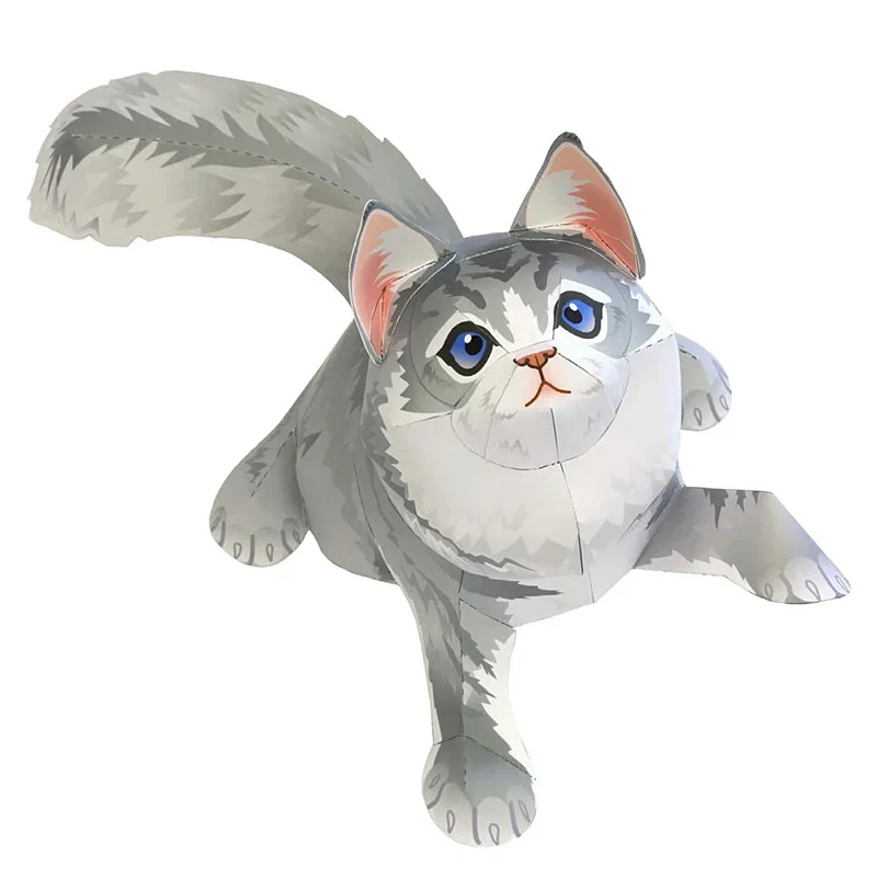 Maine Coon Cat Folding Origami - Art Craft Center ulasan dan harga